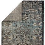 Product Image 2 for Ansilar Indoor/ Outdoor Medallion Blue/ Gray Rug from Jaipur 
