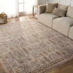Product Image 5 for Regard Contemporary Floral Slate/ Bronze Rug - 9' x 13' from Jaipur