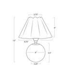 Product Image 4 for Giorgio Polished Nickel Crystal Mini Lamp from Regina Andrew Design