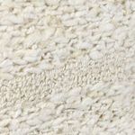 Product Image 3 for Sinclair 24" Ivory Fabric Floor Cushion Pouf from Classic Home Furnishings