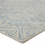 Product Image 2 for Carmen Handmade Trellis Blue / Light Gray Area Rug from Jaipur