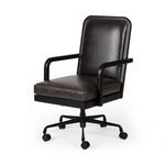 Product Image 1 for Lacey Black Leather Desk Chair - Sonoma Black from Four Hands
