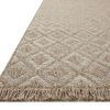 Product Image 2 for Dawn Organic Modern Natural Diamond-Patterned Fringe 7'8" x 10' Rug from Loloi