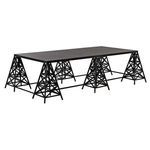 Product Image 1 for Brixton Matte Black Coffee Table from Noir