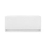 Product Image 3 for Bryant Extra Wide Lacquered Linen 6-Drawer Dresser - White Linen from Villa & House