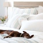 Product Image 3 for Laguna 28" x 36" Large Decorative Bed Pillow with Insert - Ocean / Natural from Pom Pom at Home