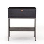 Product Image 15 for Trey Black Wash Poplar & Natural Iron Nightstand from Four Hands