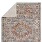 Product Image 3 for Madrid Traditional Medallion Red/ Blue Rug - 18" Swatch from Jaipur 