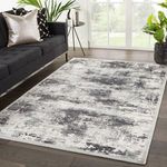 Product Image 3 for Trista Abstract Gray/ White Rug from Jaipur 