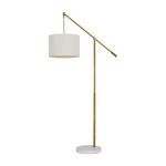 Product Image 11 for Fulton Modern Stained Gold Floor Lamp from Gabby