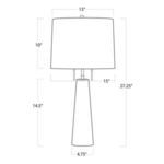 Product Image 4 for Austen Alabaster Table Lamp from Regina Andrew Design