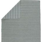 Product Image 3 for Miradero Indoor/ Outdoor Striped Sea Green Rug from Jaipur