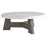 Product Image 5 for Rochelle White-Topped Wooden Outdoor Round Cocktail Table from Bernhardt Furniture