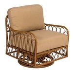 Product Image 2 for Cane Swivel Rocking Lounge Chair from Woodard