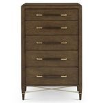 Product Image 2 for Verona Chanterelle Five-Drawer Chest from Currey & Company