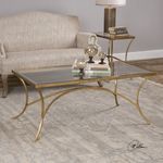 Product Image 2 for Uttermost Alayna Gold Coffee Table from Uttermost