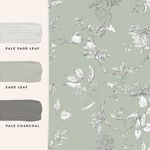 Product Image 4 for Laura Ashley Elderwood Sage Botanicals, Florals & Birds Wallpaper from Graham & Brown