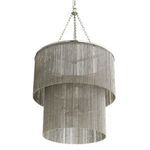 Product Image 3 for James Antique Grey Nickey Brass Chandelier from Arteriors