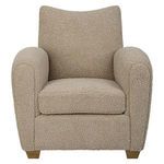 Product Image 4 for Teddy Latte Accent Chair from Uttermost