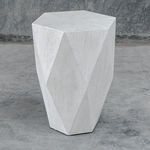 Product Image 3 for Volker White Side Table from Uttermost