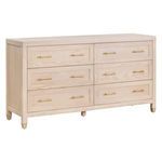 Product Image 3 for Stella 6-Drawer Light Honey Oak Double Dresser from Essentials for Living