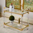 Product Image 4 for Jacqueline Acrylic Bar Cart from Chelsea House