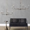 Product Image 2 for Nottaway Chandelier Pyrite Bronze from Currey & Company