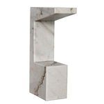 Product Image 5 for Aero White Marble Side Table from Noir