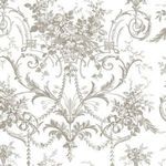 Product Image 3 for Laura Ashley Tuileries Dark Dove Grey Wallpaper from Graham & Brown
