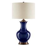 Product Image 2 for Lilou Blue Porcelain Table Lamp from Currey & Company