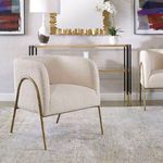 Product Image 3 for Jacobsen Off White Shearling Accent Chair from Uttermost