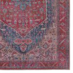 Product Image 2 for Fairbanks Medallion Red/ Blue Rug from Jaipur