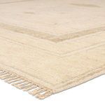 Product Image 2 for Cohar Hand Knotted Medallion Beige/Cream Rug from Jaipur 