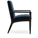 Product Image 4 for Blue Velvet Modern Edge Arm Chair from Caracole