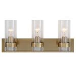 Product Image 5 for Cardiff Antique Brass 3 Light Vanity from Uttermost