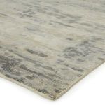 Product Image 3 for Retreat Handmade Abstract Gray/ Ivory Rug from Jaipur 