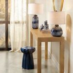 Product Image 5 for Large Batik Table Lamp Digo Medium Drum Shade Raffia from Jamie Young