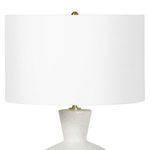 Product Image 2 for Reyka White Round Ceramic Table Lamp from Regina Andrew Design