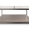 Product Image 2 for White Marble Modern Square Cartesian Cocktail Table from Caracole