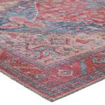 Product Image 3 for Fairbanks Medallion Red/ Blue Rug from Jaipur