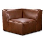 Product Image 1 for Max Natural Walnut Leather Corner Sofa from Alder & Tweed