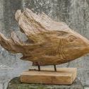 Product Image 2 for Uttermost Teak Fish Sculpture from Uttermost