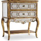 Product Image 1 for Sanctuary Mirrored Leg Nightstand from Hooker Furniture