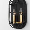 Product Image 2 for Garrett 2-Light Black Iron Wall Sconce from Hudson Valley
