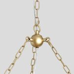 Product Image 5 for Amanda White Beaded Chandelier from Classic Home Furnishings