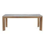 Product Image 2 for Angle Marble Dining Table Rectangular Large from Moe's