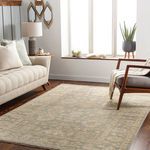 Product Image 3 for Reign Hand-Knotted Dusty Sage / Tan Rug - 9' x 12' from Surya