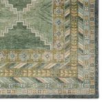 Product Image 4 for Enfield Handknotted Trellis Green / Blue Rug from Jaipur 