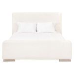 Product Image 1 for Warren Boucle Snow Solid Oak King Bed from Essentials for Living