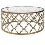 Product Image 1 for Uttermost Quatrefoil Coffee Table from Uttermost